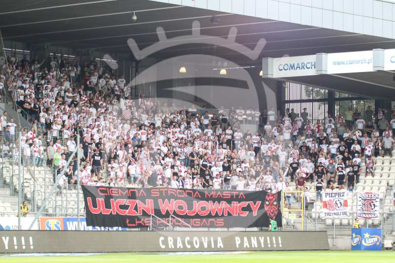 Piłka Nożna: PKO BP Ekstraklasa. Cracovia - LKS Lodz. - Agencja Fotograficzna